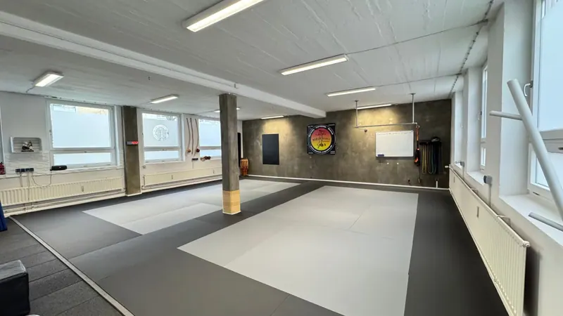 Sala de treino da Munich Capoeira